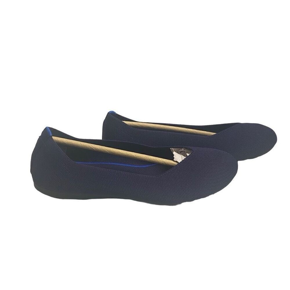 DREAM‎ PAIRS Women’s Flats Slip On Navy Shoes Pointed Toe Size 8 New No Box